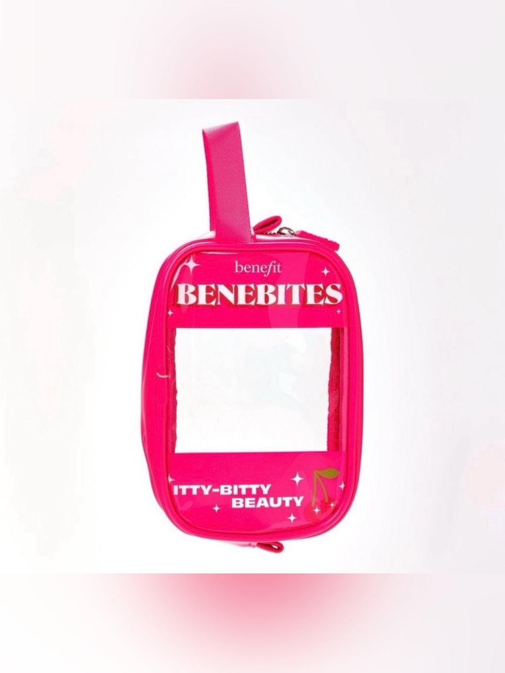 Benefit Cosmetics BENEBITES Itty-Bitty Beauty Mini Makeup Bag NWT
